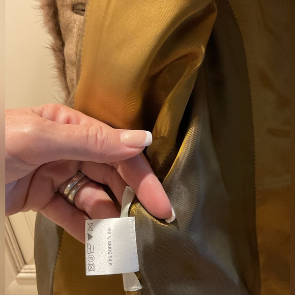 COUTURE GAISBERGER SILK COAT - Picture 14 of 15
